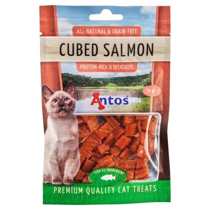 ANTOS Cubet Salmon skanėstai katėms su lašiša 50g